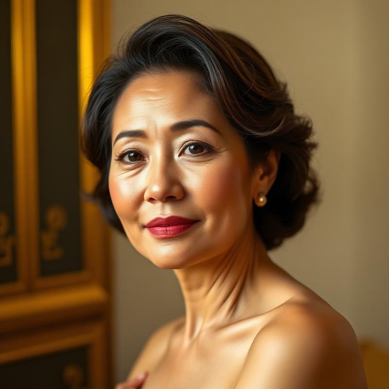 熟龄紧致提拉案例｜50岁客人法令纹淡化年轻5岁记录